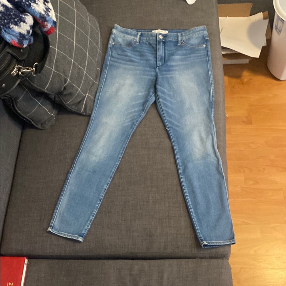 Abercrombie & Fitch Light Blue Skinny Jeans